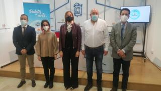 Presentación del proyecto 'Diabetes a la carta' en la Diputación de Valladolid