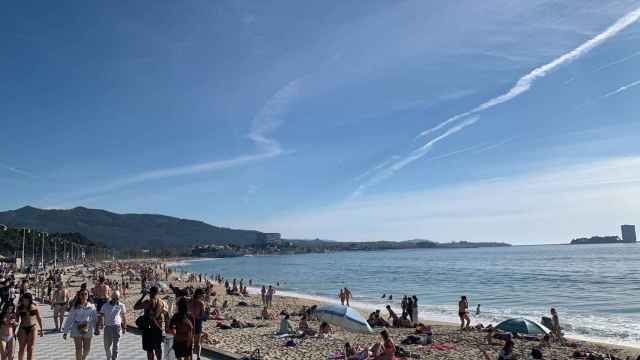Imagen de archivo de la playa de Samil