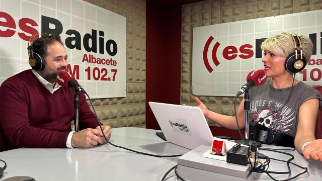 El presidente del Partido Popular de Castilla-La Mancha, Paco Núñez, durante su entrevista.