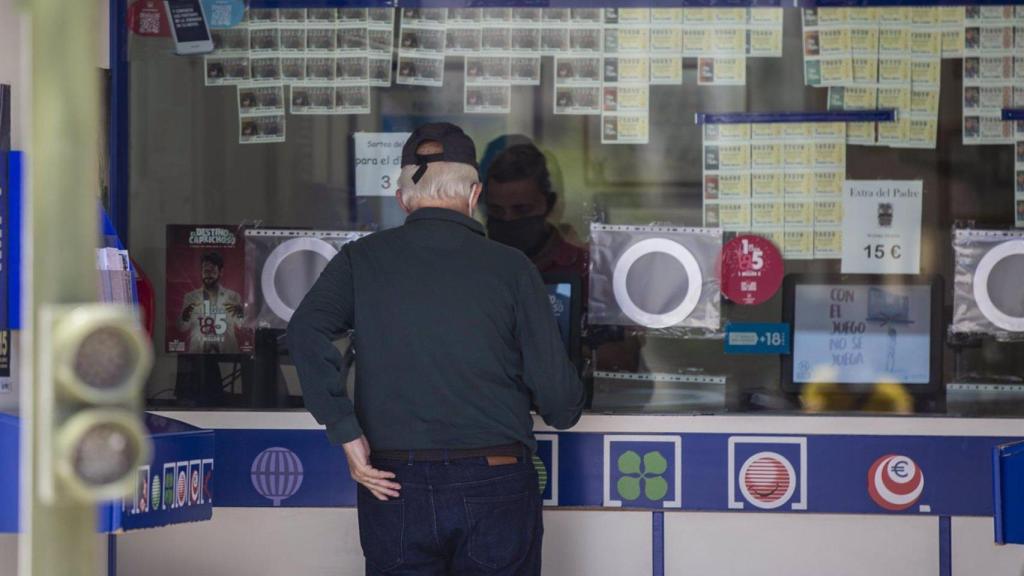 Imagen de una administración de loterías.