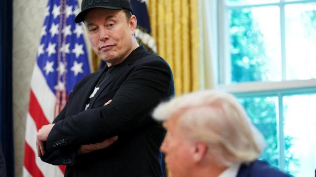 Elon Musk y Donald Trump, hace una semana en la despedida del magnate del Gobierno estadounidense.
