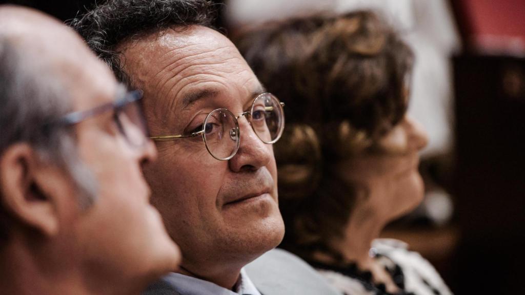 El fiscal general del Estado, Álvaro García Ortiz, este lunes en un acto en la sede del CGPJ.
